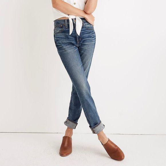 Madewell Denim - Madewell High Rise Slim Boyjean